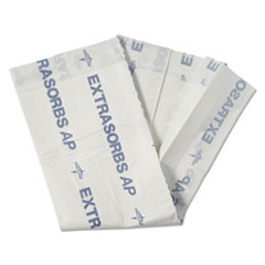 Extrasorbs Air-Permeable
Disposable DryPads, 30 x 36,
White, 70/Carton