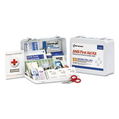 ANSI Class A 25 Person Bulk
First Aid Kit for 25 People,
89 Pieces