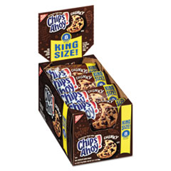 Chips Ahoy Chocolate Chip
Cookies, King Size, 4.15 oz
Pack, 8/Box