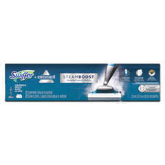 Bissell SteamBoost Mop, 10&quot; Wide Head, 48&quot; Handle, Blue
