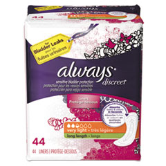 Discreet Sensitive Bladder Protection Liners, Very