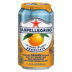 Sparkling Fruit Beverages,
Aranciata (Orange), 11.15 oz
Can, 12/Carton