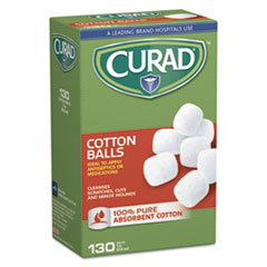 Sterile Cotton Balls, 1&quot;, 130/Box