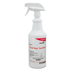 Final Step Sanitizer Spray Bottle, White, 32 oz,