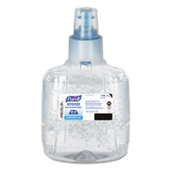 Advanced E3Rated Instant Hand
Sanitizer Gel,
Fragrance-Free,1200 mL
Refill, 2/CT