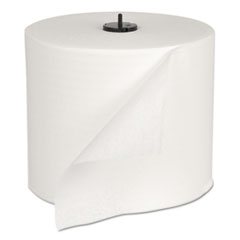 Basic Paper Wiper Roll Towel, 7.68&quot; x 1150 ft, White, 4
