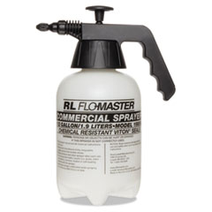 Hand Sprayer with Adjustable
Nozzle, Polyethylene, 64 oz,
Black/White