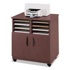 Laminate Machine Stand w/Sorter Compartments, 28w x