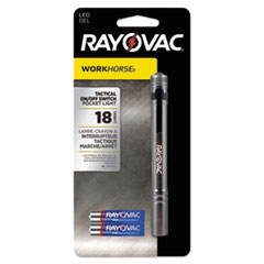Industrial LED Pen Light, 2 AAA Batteries, Machined
