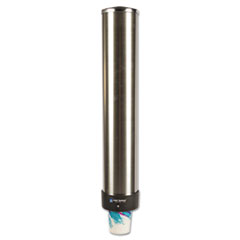 Large Water Cup Dispenser
w/Removable Cap, Wall
Mounted, Stainless Steel