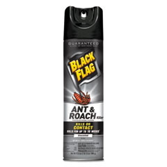 Black Flag Ant &amp; Roach Killer Spray, 17.5 oz Aerosol, 12/CT