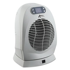 Digital Oscillating Fan-Forced Heater, 9&quot; x 8&quot; x