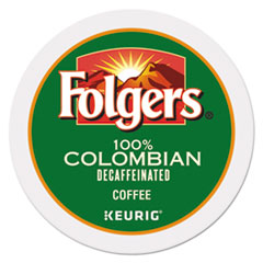 100% Colombian Decaf Coffee K-Cups, 24/Box