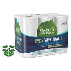 100% Recycled Paper Towel Rolls, 2-Ply, 11 x 5.4