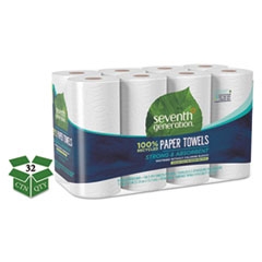 100% Recycled Paper Towel Rolls, 2-Ply, 11 x 5.4