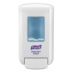 CS4 Soap Push-Style
Dispenser, 1250mL, 4.88&quot; x
8.19&quot; x 11.38&quot;, White