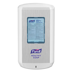 CS6 Soap Touch-Free
Dispenser, 1200mL, 4.88&quot; x
8.19&quot; x 11.38&quot;, White