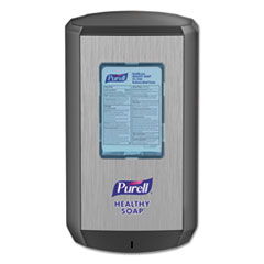 CS6 Soap Touch-Free
Dispenser, 1200mL, 4.88&quot; x
8.19&quot; x 11.38&quot;, Graphite