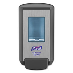 CS4 Soap Push-Style
Dispenser, 1250mL, 4.88&quot; x
8.19&quot; x 11.38&quot;, Graphite