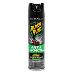 Black Flag Ant &amp; Roach Killer, 17.5 oz, Aerosol,