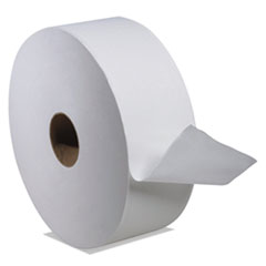 Advanced Jumbo Bath Tissue,
2-Ply, White, 1600 ft/Roll, 6
Rolls/Carton
