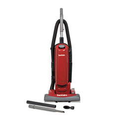 FORCE QuietClean Upright Bagged Vacuum, Sealed HEPA,