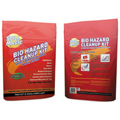 Biohazard Spill CleanUp, 3/4&quot; x 6&quot; x 9&quot;