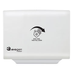Evogen No Touch Toilet Seat
Cover Dispenser, 16.14&quot; x 12&quot;
x 2&quot;, White
