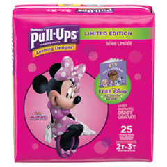 Pull-Ups Learning Designs
Potty Training Pants for
Girls, Size 2T-3T, 25/Pack