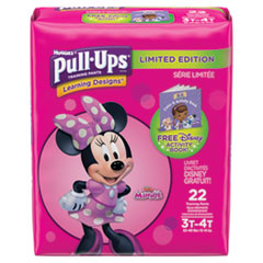 Pull-Ups Learning Designs
Potty Training Pants for
Girls, Size 3T-4T, 22/Pack