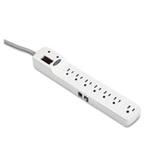 Advanced Computer Series Surge Protector, 7 Outlets, 6