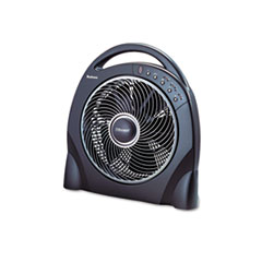 12&quot; Oscillating Floor Fan
w/Remote, Breeze Modes, 8hr
Timer
