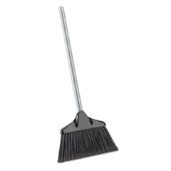 Housekeeper Broom, 54&quot; Overall Length, Steel Handle,