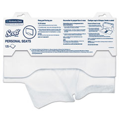 Personal Seats Sanitary
Toilet Seat Covers, 15&quot; x
18&quot;, 125/Pack, 3000/Carton