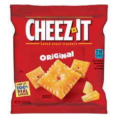 Cheez-It Crackers, 1.5oz
Single-Serving Snack Pack,
8/Box