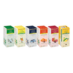 Assorted Tea Packs, Six
Flavors, 28/Box, 168/Carton