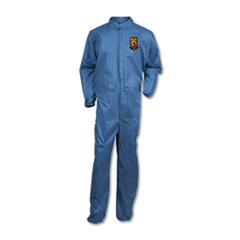 A20 Coveralls, MICROFORCE Barrier SMS Fabric, Blue,