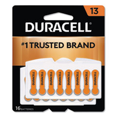 Button Cell Hearing Aid Battery #13, 16/Pk