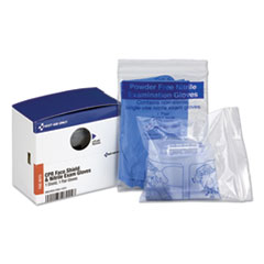 SmartCompliance Rescue
Breather Face Shield with 2
Nitrile Exam Gloves