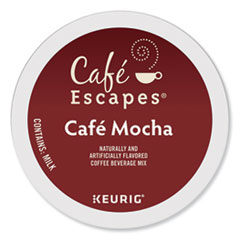 Caf Escapes Mocha K-Cups,
24/Box