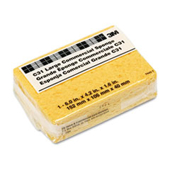 Commercial Cellulose Sponge, Yellow, 4 1/4 x 6