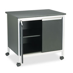 Deluxe Steel Machine Stand, One-Shelf, 32w x 24-1/2d x