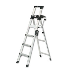 Signature Series Aluminum Folding Step Ladder w/Leg