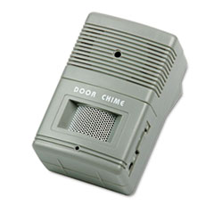 Visitor Arrival/Departure
Chime, Battery Operated,
2-3/4w x 2d x 4-1/4h, Gray