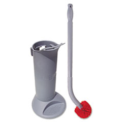Ergo Toilet Bowl Brush
Complete: Wand, Brush Holder
&amp; 2 Heads