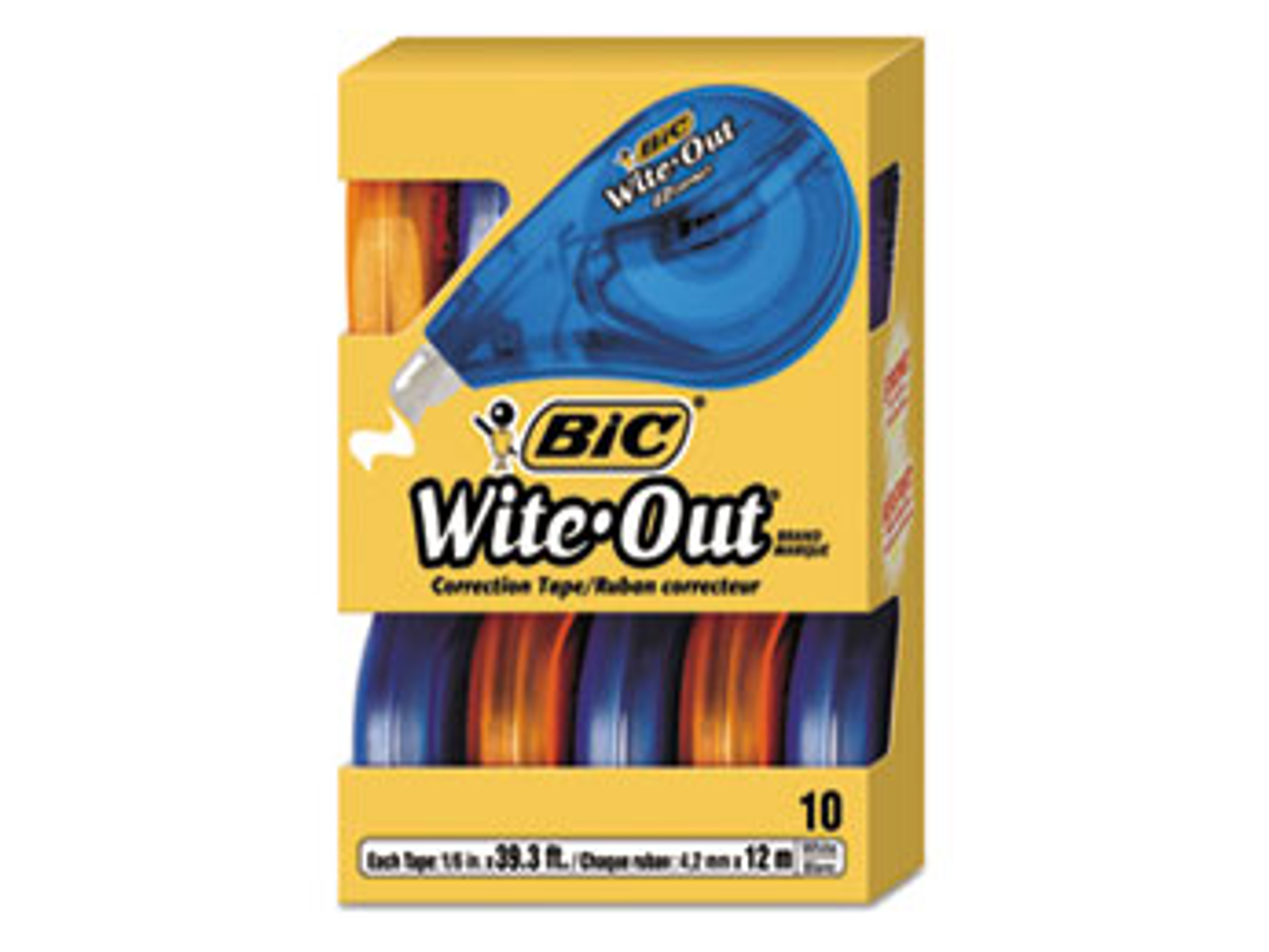 BIC. WITE-OUT EZ CORRECT CORRECTION TAPE,
