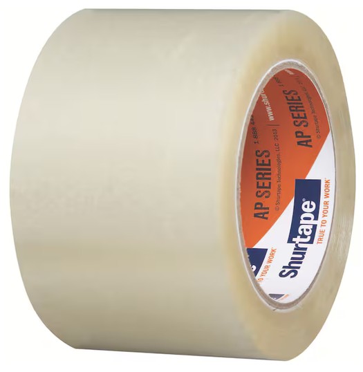 CARTON SEALING ACRYLIC TAPE 3"  X 110YD CLEAR 2.5MIL AP401 