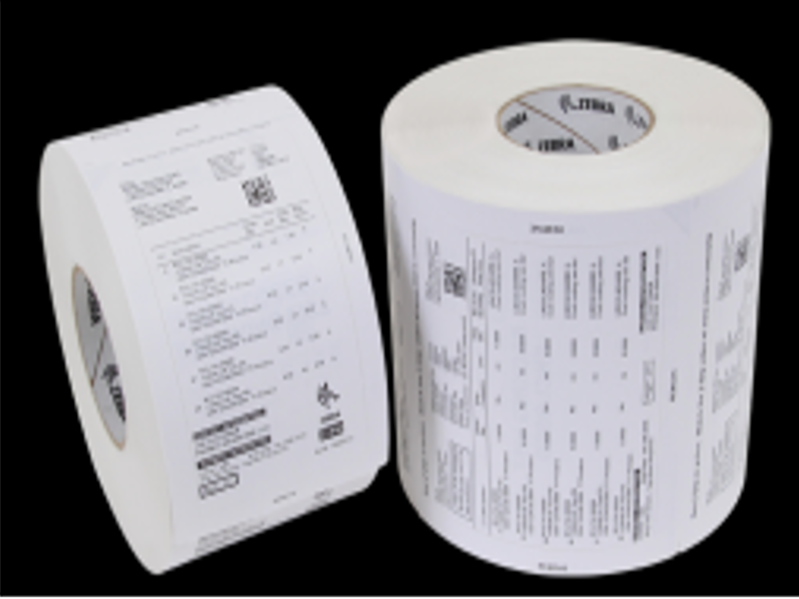 Duplex Pack Slip Label Roll 5 x 8 Direct Thermal over